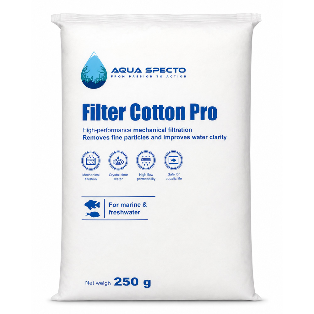 Aqua Specto Filter Cotton Pro 250g - Wata Filtracyjna do Akwarium